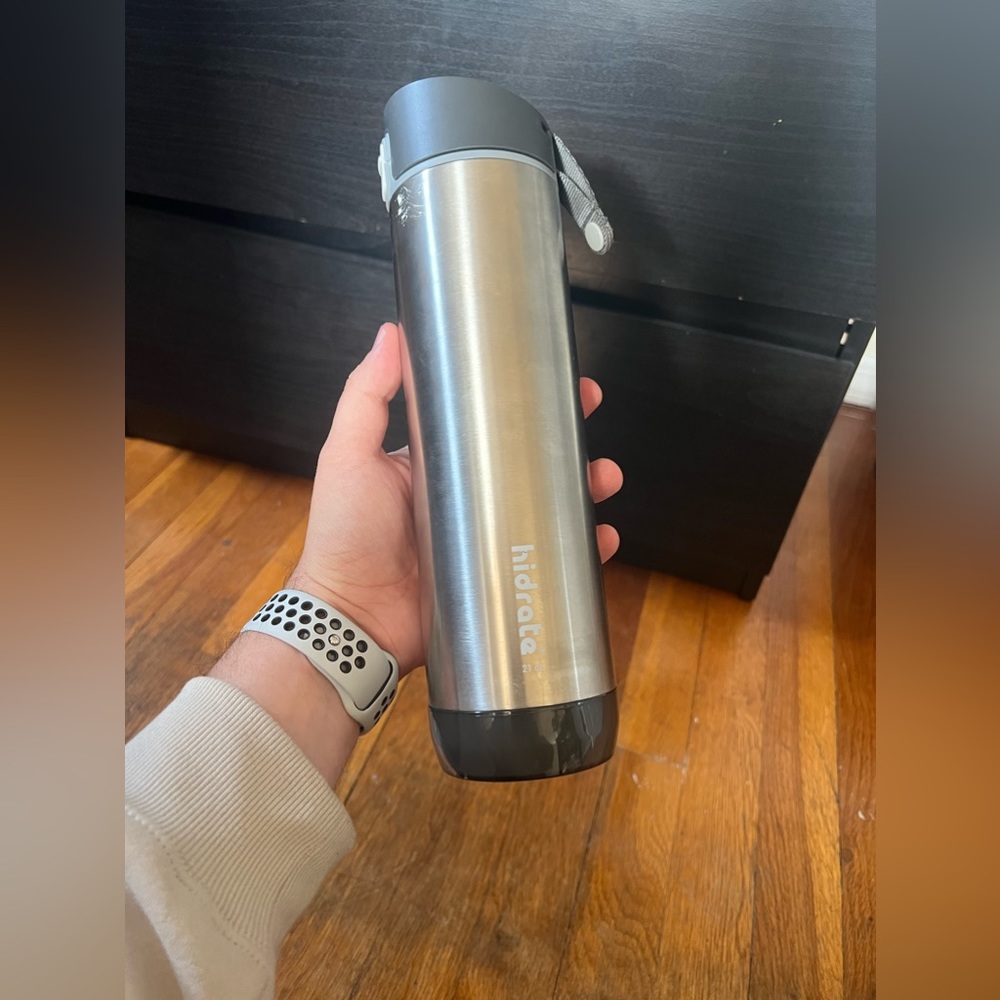 stainless steel travel bottle - Silver/Gray